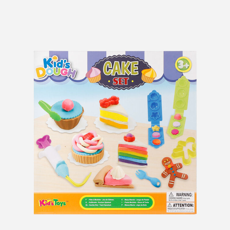 Toy Kingdom Kid_s Dough Cake Set