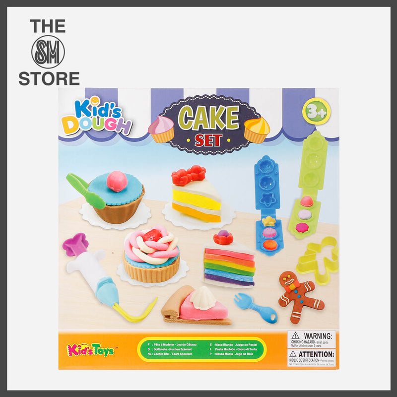 Toy Kingdom Kid_s Dough Cake Set