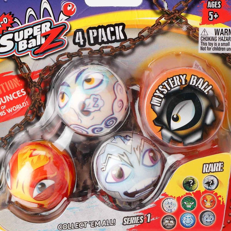 Wham-O Superball Z 4-Pack Super Balls Blind Bag Series 1