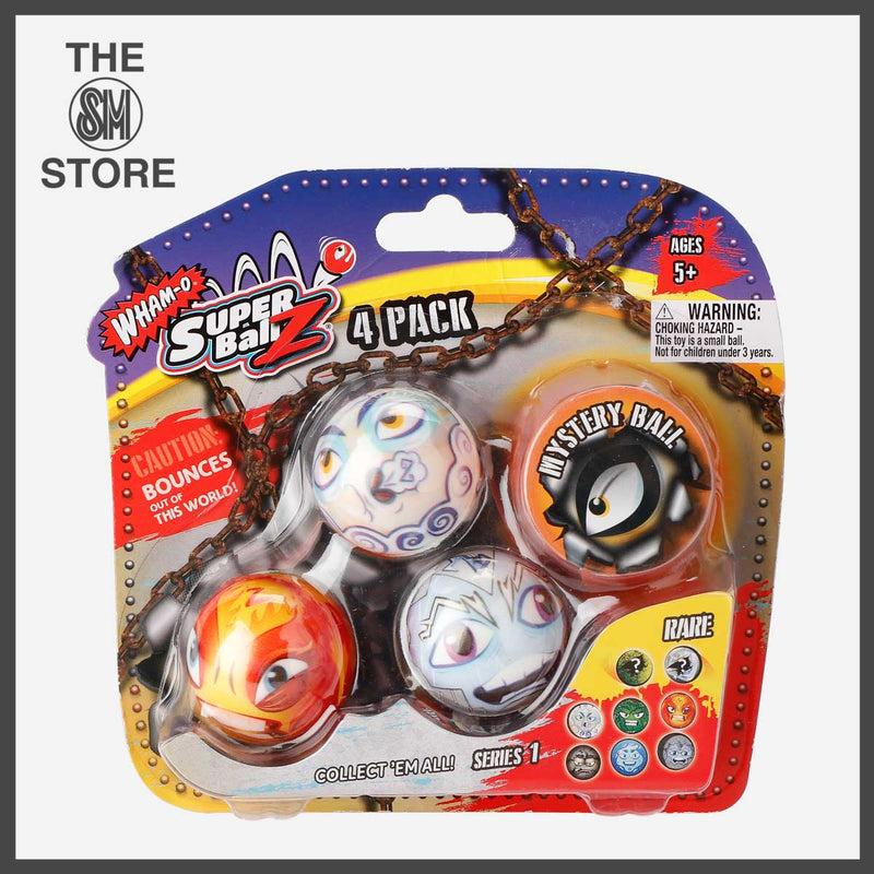 Wham-O Superball Z 4-Pack Super Balls Blind Bag Series 1