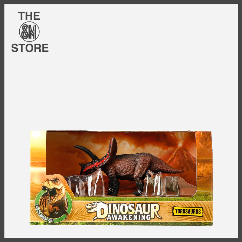 Toy Kingdom 3-Pack Dinosaur Awakening Set 1 _ Torosaurus