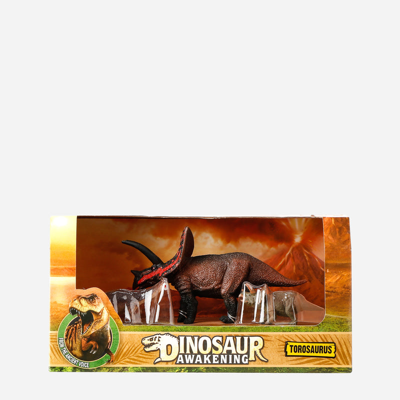 Toy Kingdom 3-Pack Dinosaur Awakening Set 1 _ Torosaurus