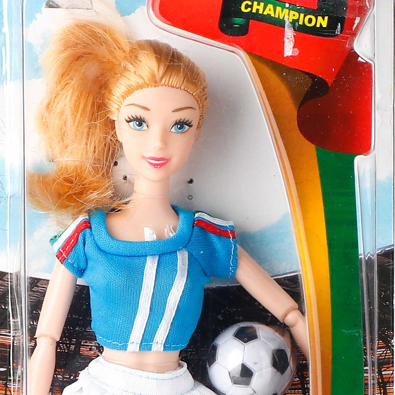 Toy Kingdom Kaibibi Sporty Champion Football Player Doll