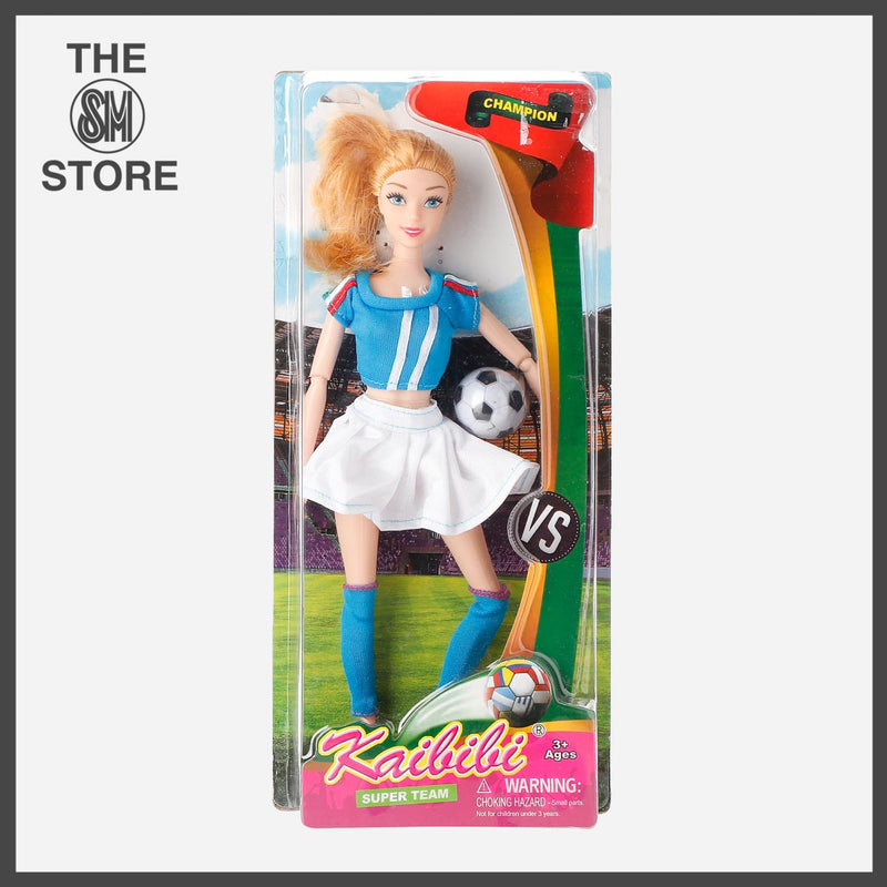 Toy Kingdom Kaibibi Sporty Champion Football Player Doll