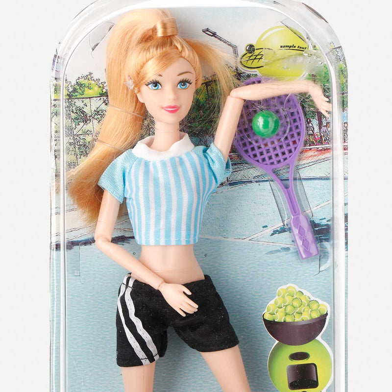 Toy Kingdom Kaibibi Tennis Player Doll