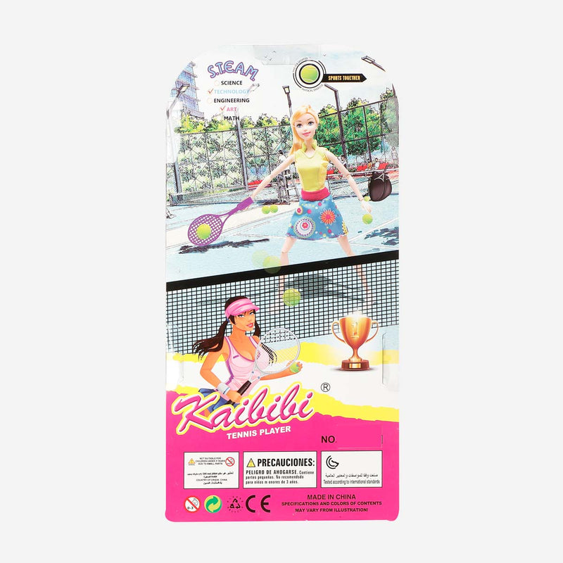 Toy Kingdom Kaibibi Tennis Player Doll