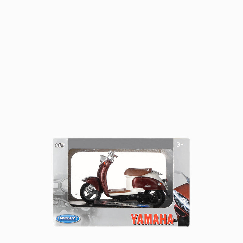 Toy Kingdom Welly Yamaha Vino Y150R Motorcyle 1:18