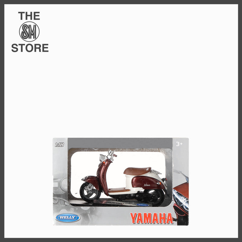 Toy Kingdom Welly Yamaha Vino Y150R Motorcyle 1:18