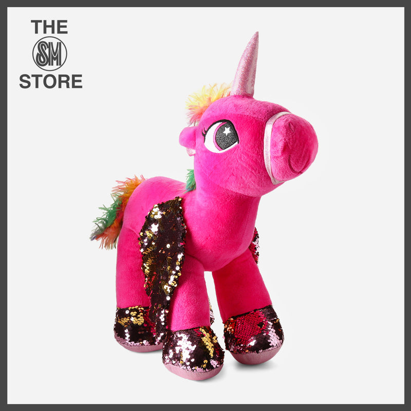 Toy Kingdom Unicorn Plush Toy with Wings 19in. _ Pink