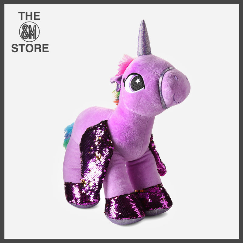 Toy Kingdom Unicorn Plush Toy with Wings 19in. _ Purple