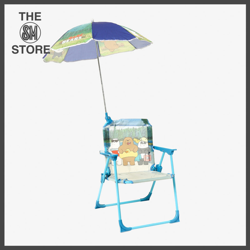 We Bare Bears Chair with Umbrella Set