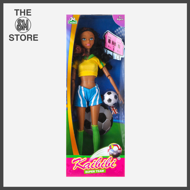 Toy Kingdom Kaibibi Sporty Football Player Doll