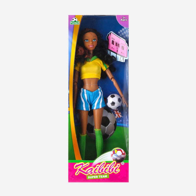 Toy Kingdom Kaibibi Sporty Football Player Doll