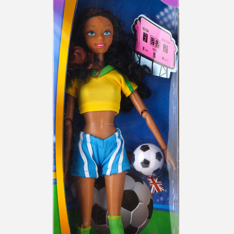 Toy Kingdom Kaibibi Sporty Football Player Doll