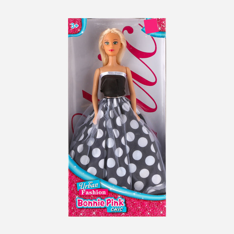 Toy Kingdom Bonnie Urban Fashion Doll _ Polka Dress