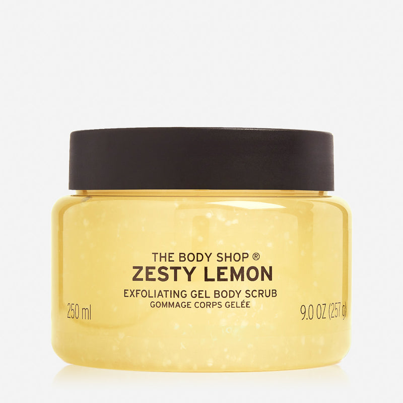 The Body Shop Special Edition Zesty Lemon Body Scrub 250ml