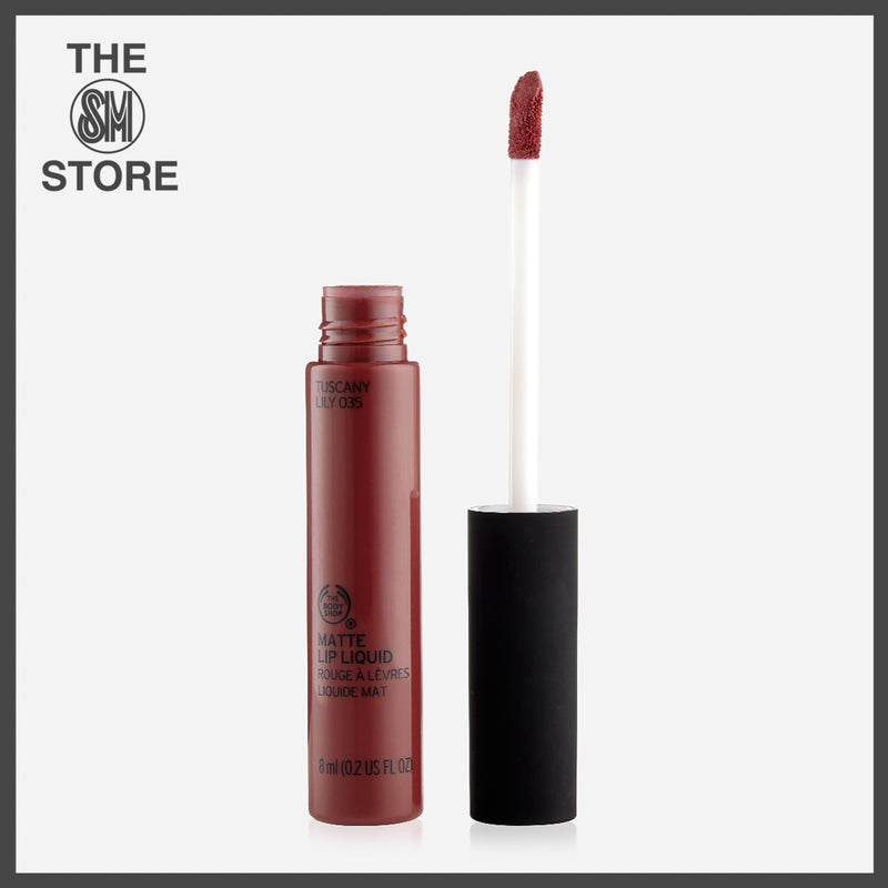 The Body Shop Matte Lip Liquid 8ml _ Tuscany Lily 035