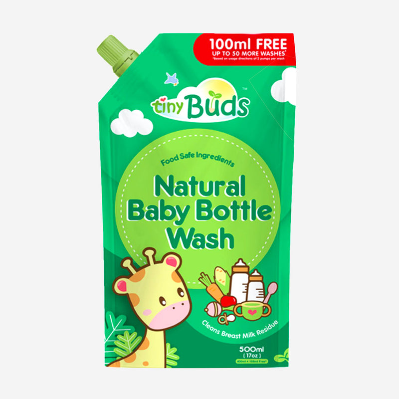 Tiny Buds Baby Bottle and Utensil Wash Refill 400ml