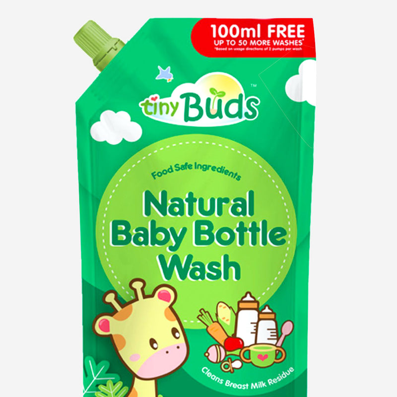 Tiny Buds Baby Bottle and Utensil Wash Refill 400ml