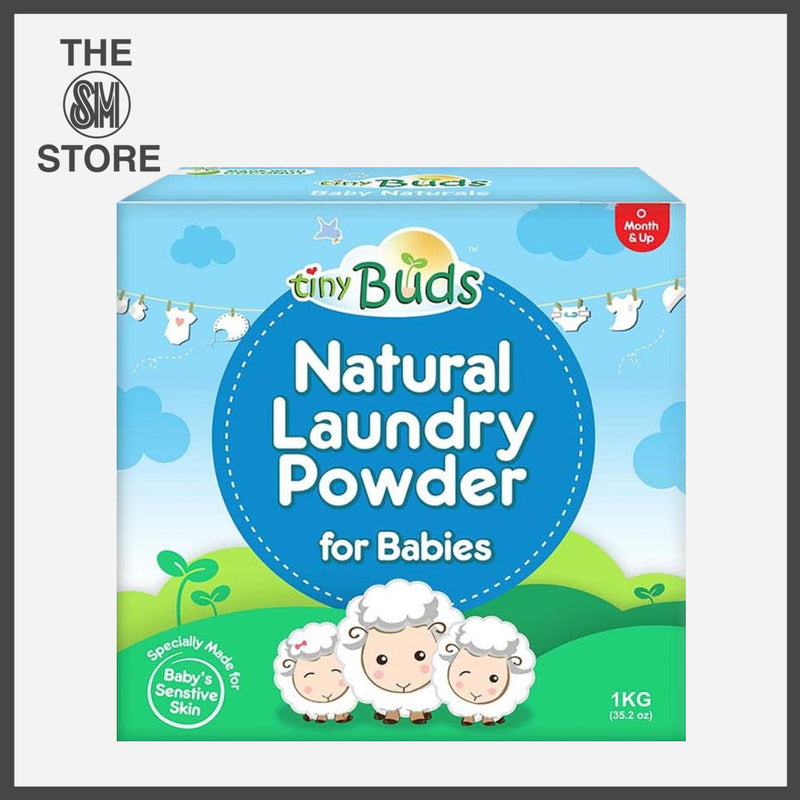 Tiny Buds Natural Laundry Powder Detergent 1KG