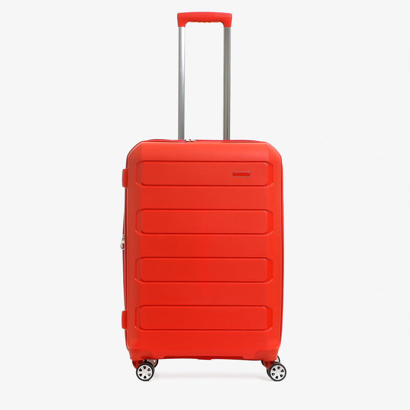 Travel Basic Bryna 24-Inch Hard Case Luggage in Red