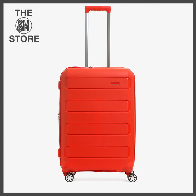 Travel Basic Bryna 24-Inch Hard Case Luggage in Red