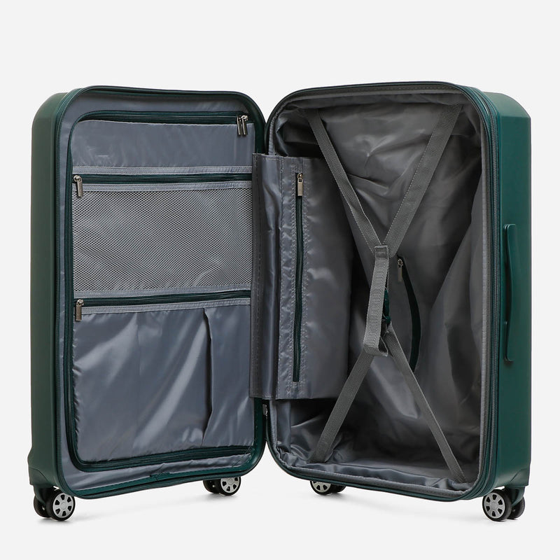 Travel Basic Bryna 24-Inch Hard Case Luggage in Green