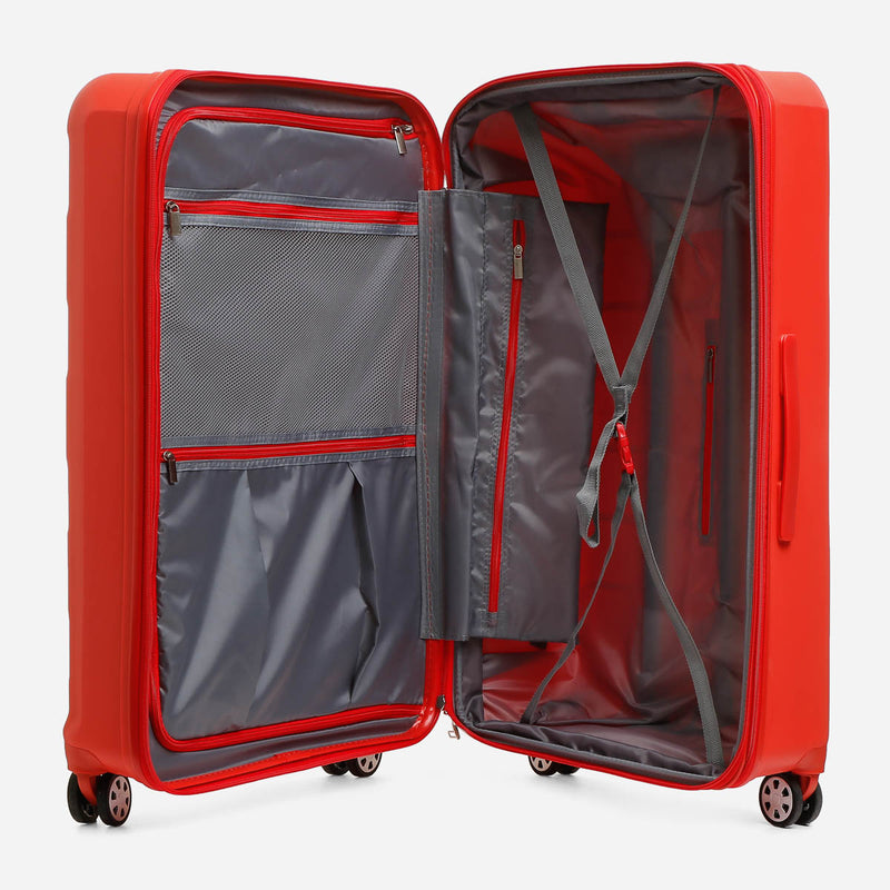 Travel Basic Bryna 28-Inch Hard Case Luggage in Red