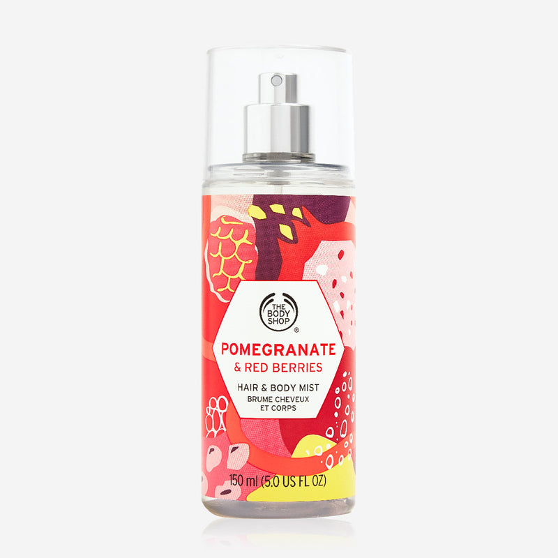 The Body Shop Pomegranate & Red Berries Hair & Body Mist 150ml