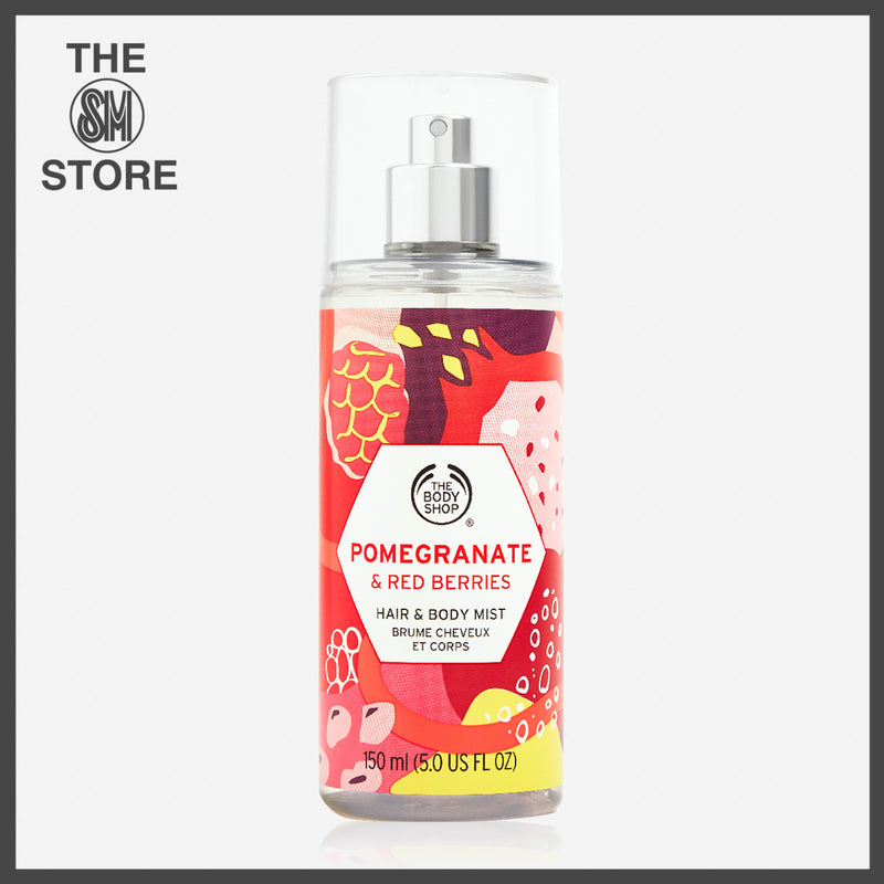 The Body Shop Pomegranate & Red Berries Hair & Body Mist 150ml