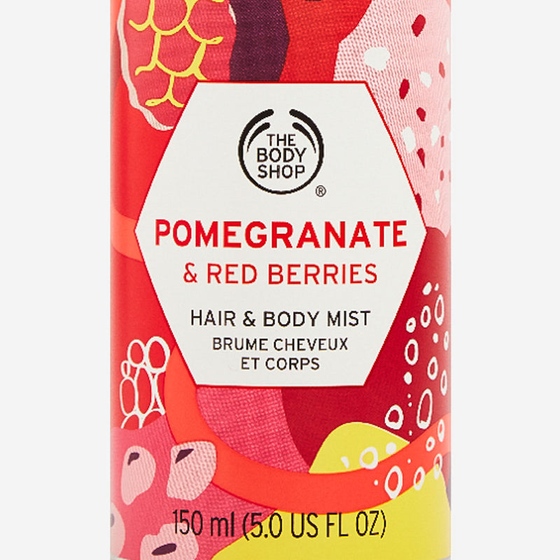 The Body Shop Pomegranate & Red Berries Hair & Body Mist 150ml