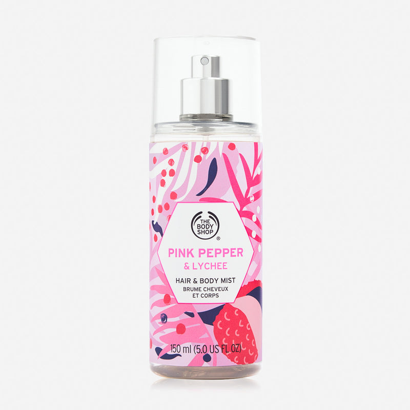 The Body Shop Pink Pepper & Lychee Hair & Body Mist 150ml