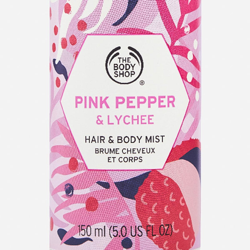 The Body Shop Pink Pepper & Lychee Hair & Body Mist 150ml