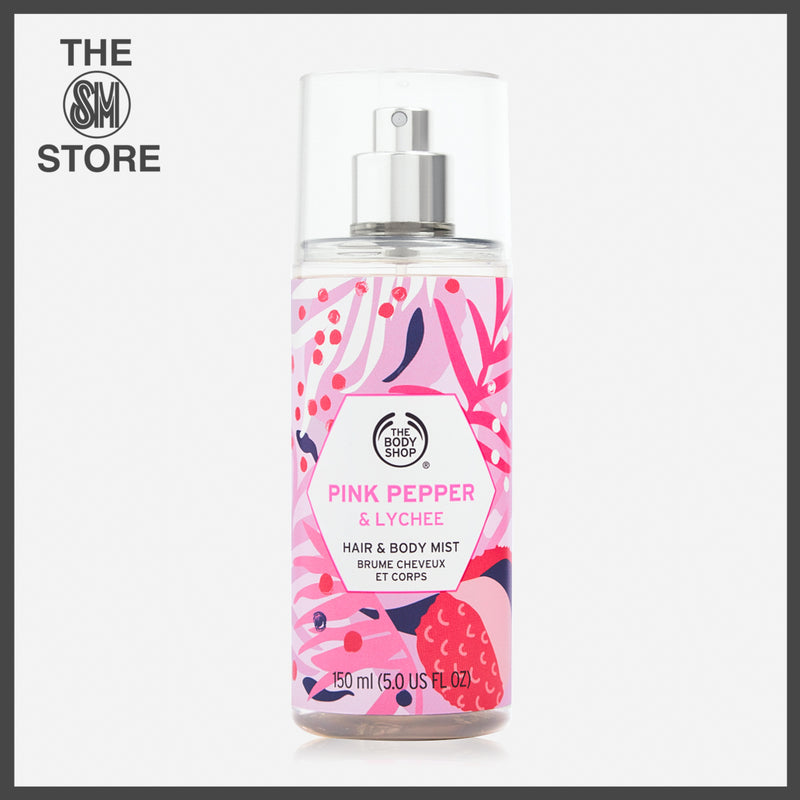 The Body Shop Pink Pepper & Lychee Hair & Body Mist 150ml