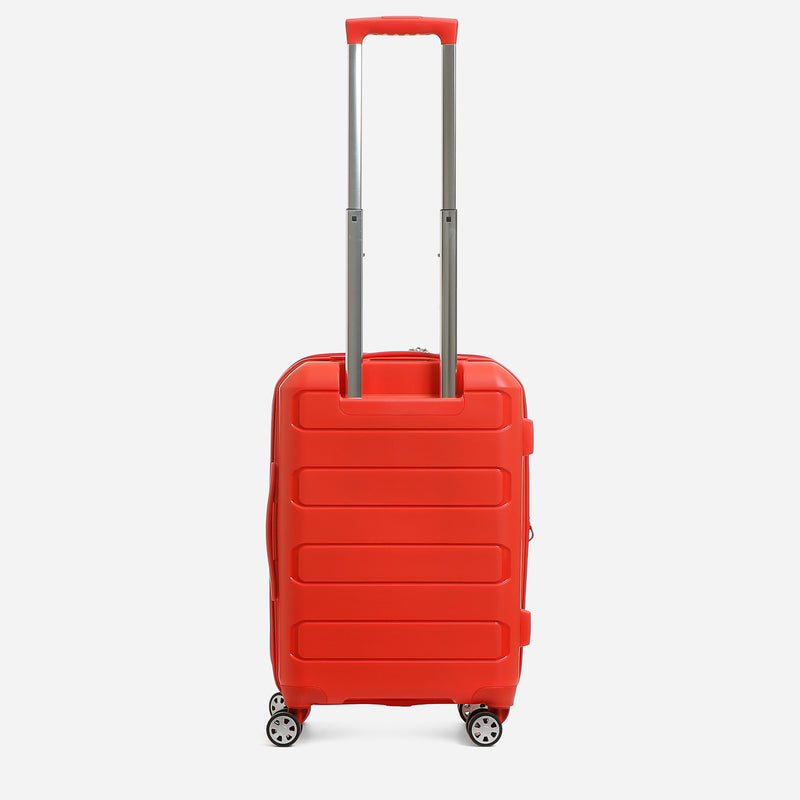 Travel Basic Bryna 20-Inch Hard Case Luggage in Red