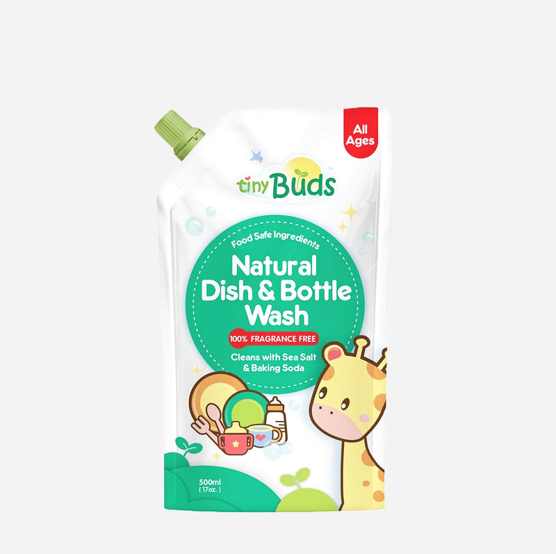 Tiny Buds Natural Dish & Bottle Wash Refill 500ml