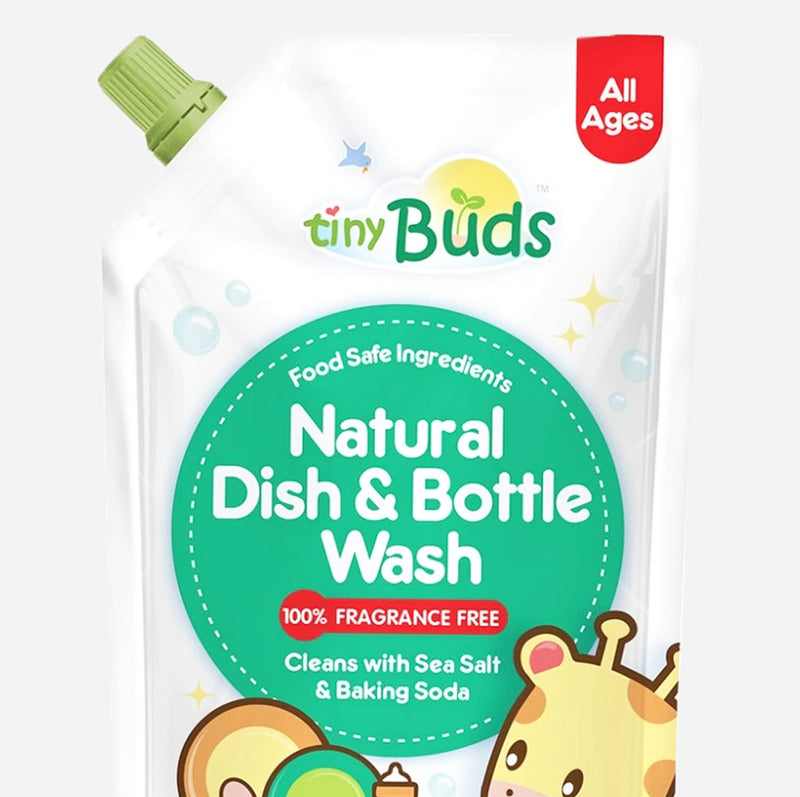 Tiny Buds Natural Dish & Bottle Wash Refill 500ml