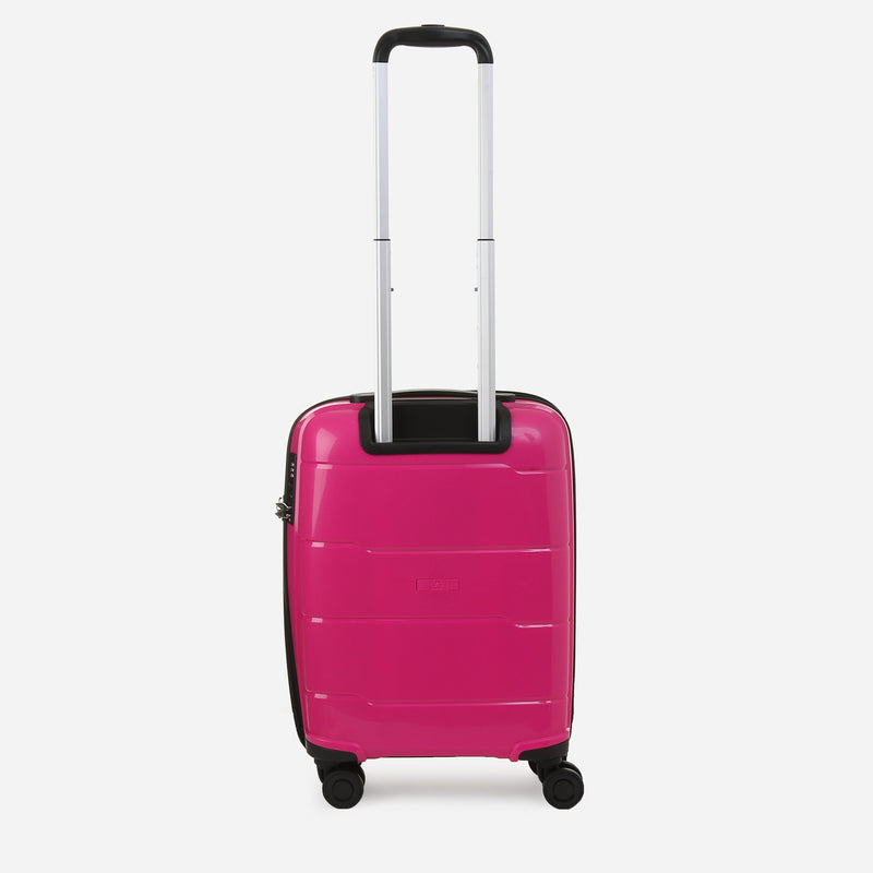 Travel Basic Chi 20-Inch Hard Case Luggage in Rose Pink