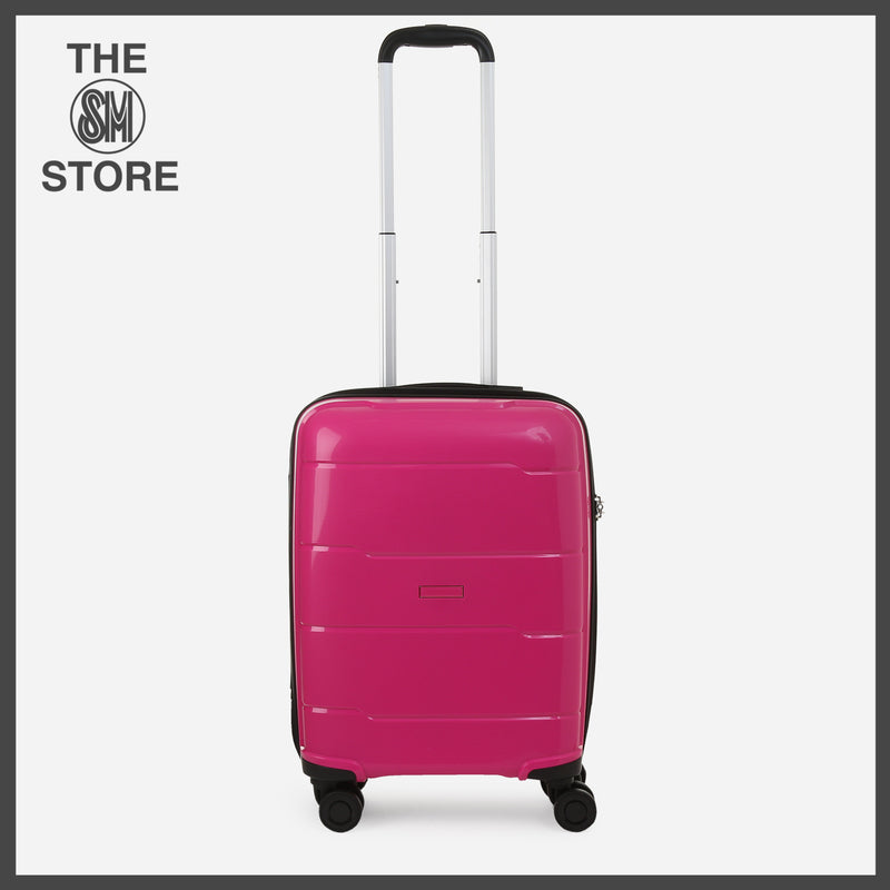 Travel Basic Chi 20-Inch Hard Case Luggage in Rose Pink