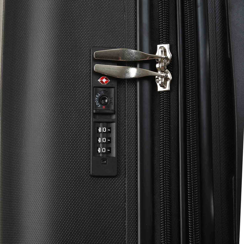 Travel Basic Bryna 24-Inch Hard Case Luggage in Black