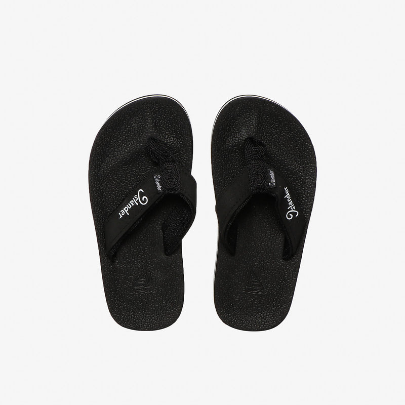 BENZ KIDS BLACK 12 ISLANDER BENZ KID RUBBER THONG