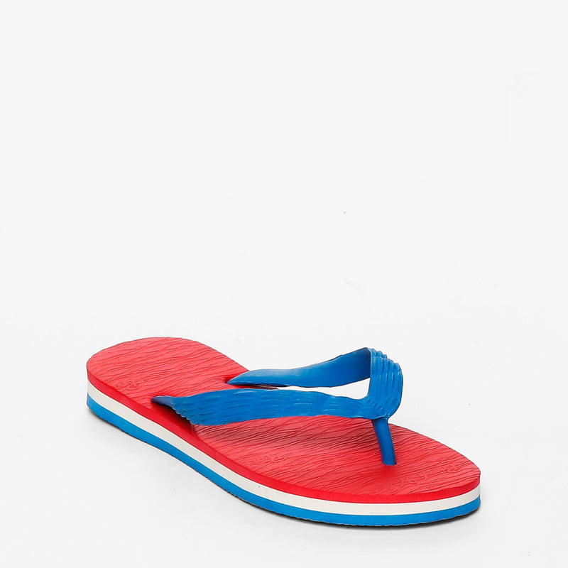 1105 BEACHWALK MULTI RED 6 BEACHWALK MULTI SLIPPERS