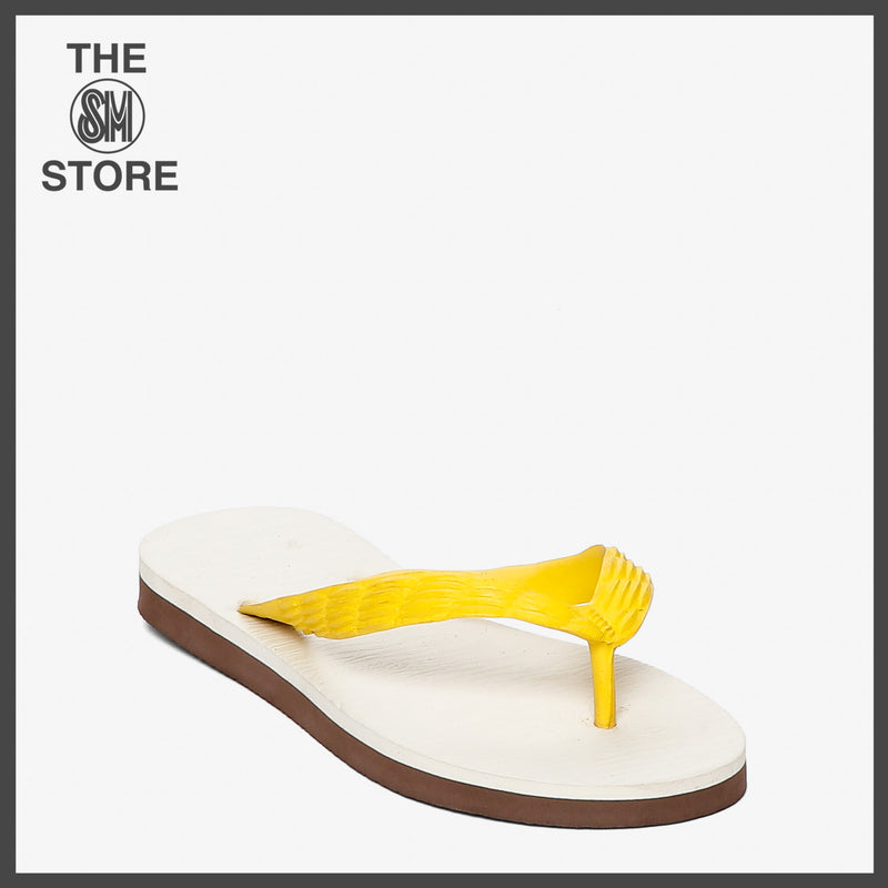 1101 BEACHWALK ORIG YEL 6 BEACHWALK ORIGINAL RUBBER THONG