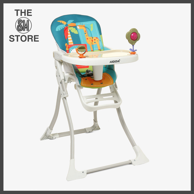 Akeeva Coco High Chair _ Aqua