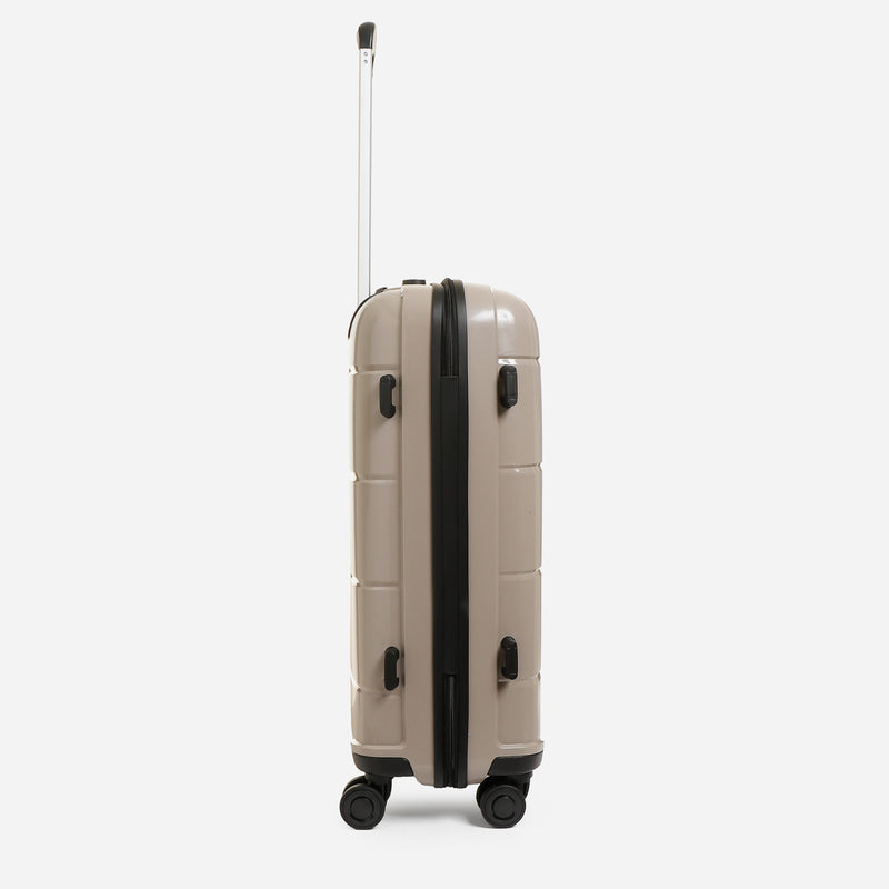 Travel Basic Chi 24-Inch Hard Case Luggage in Light Coffee