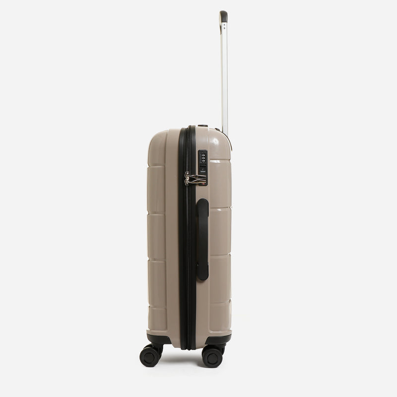 Travel Basic Chi 24-Inch Hard Case Luggage in Light Coffee