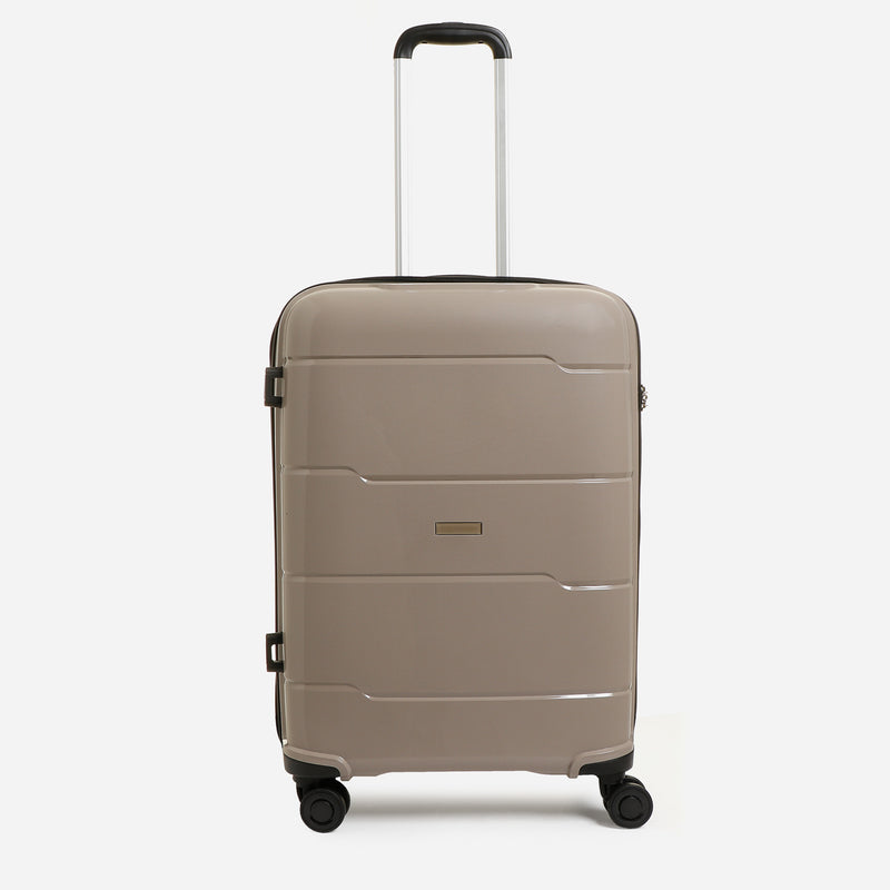 Travel Basic Chi 24-Inch Hard Case Luggage in Light Coffee