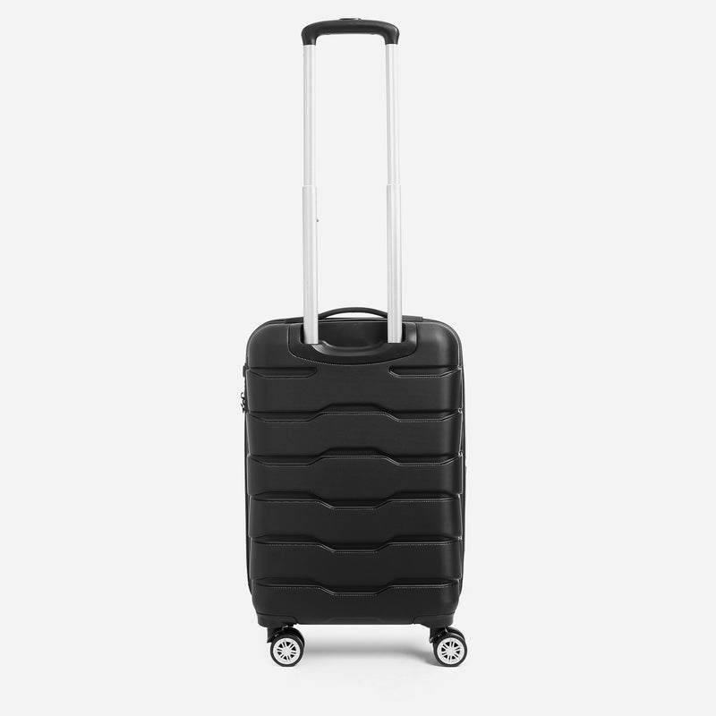 Travel Basic Argen 20-Inch Hard Case Luggage in Black