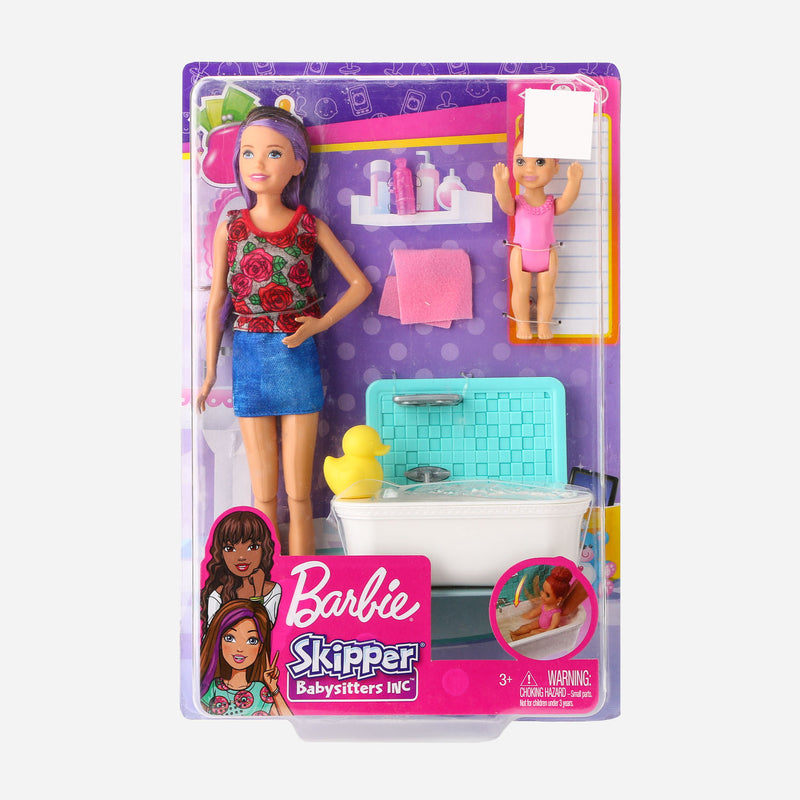 Barbie Skipper Babysitters Inc. Doll and Play Set