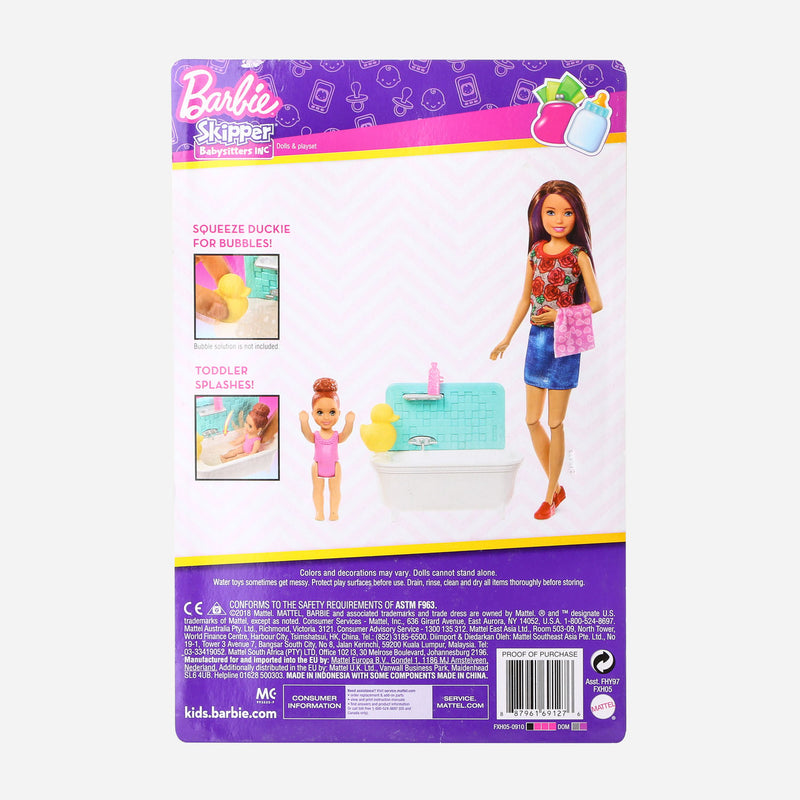 Barbie Skipper Babysitters Inc. Doll and Play Set